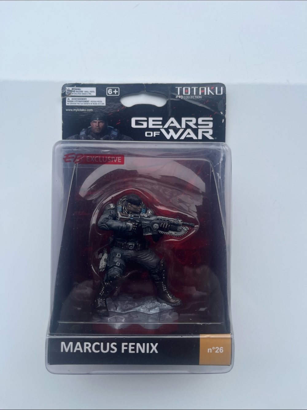 Gears of War Marcus Fenix Action Figure - Black